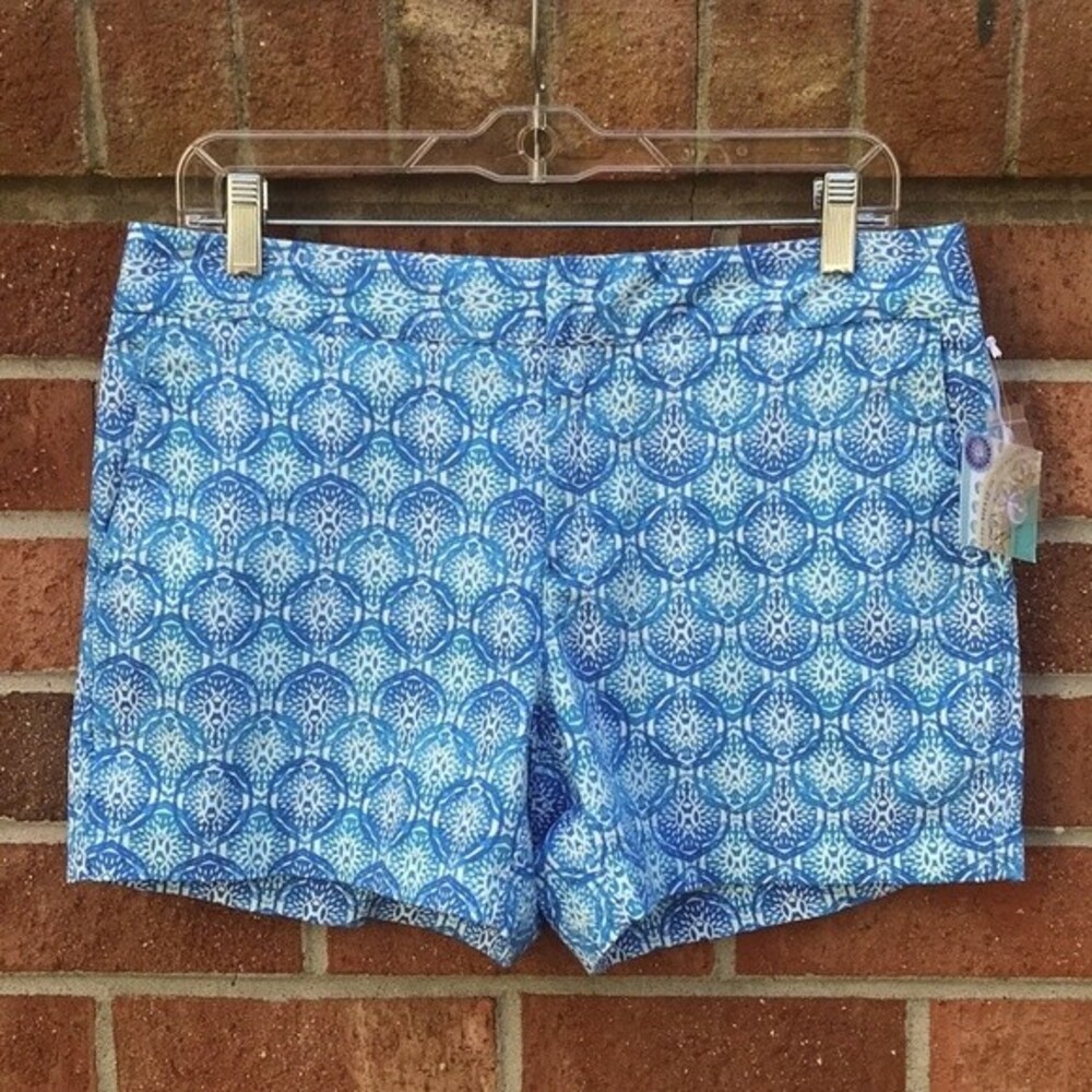 𝅺Sigrid Olsen Shorts sz 6 NWT Blue